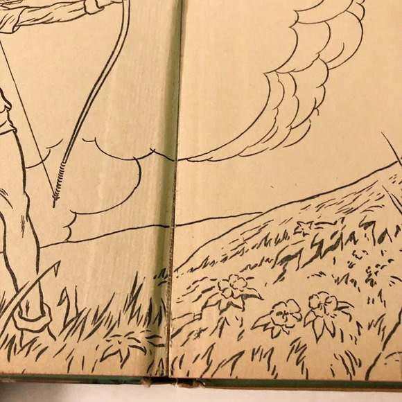 1940 Robin Hood By Howard Pyle Whitman Publishing Co Hardcover - Picture 8 of 16